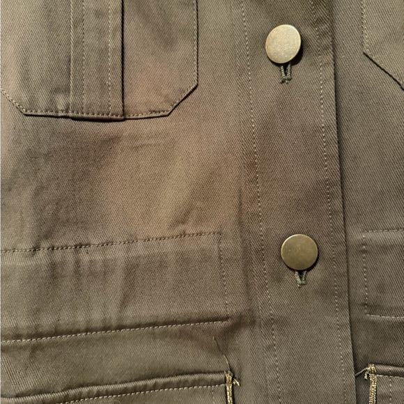 Veronica Beard Green Army Jacket - Picture 6 of 11